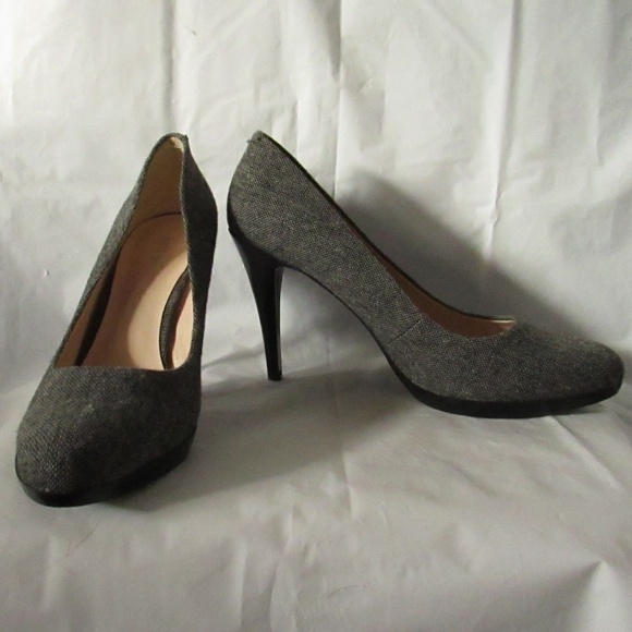 Nine West Shoes - Nine West Gray Heels